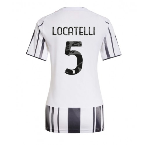 Ženski Nogometni dresi Juventus Manuel Locatelli #5 Domači 2025-26 Kratek Rokav